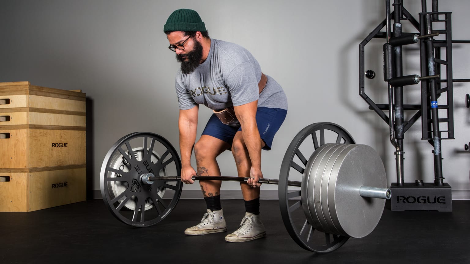 Rogue fitness used hot sale barbells